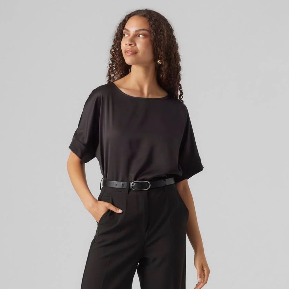 New Vero Merle Oversized Blouse Top